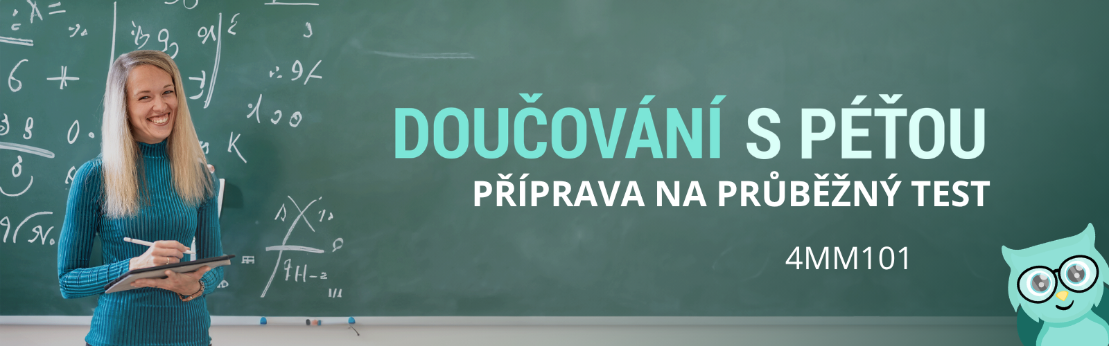 Matematika 4MM101: Příprava na průběžný test